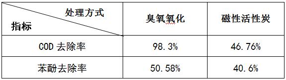 臭氧氧化和磁性活性碳方法对比